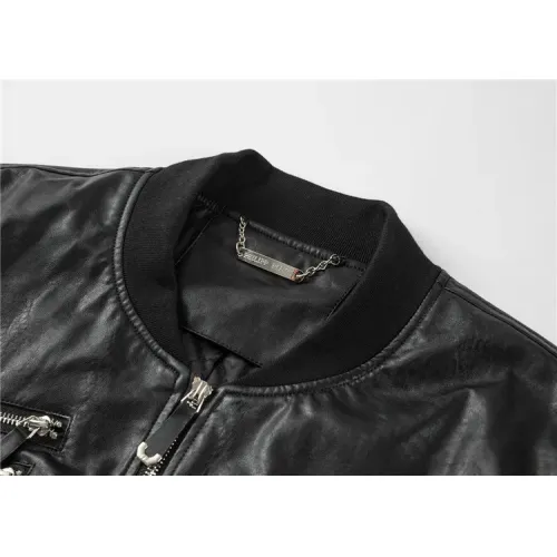 Replica Philipp Plein PP Jackets Long Sleeved For Men #1439986 $88.00 USD for Wholesale