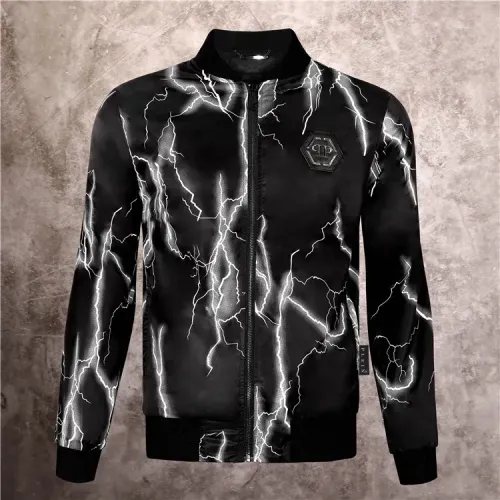 Cheap Philipp Plein PP Jackets Long Sleeved For Men #1439992, $$68.00 USD On Philipp Plein PP Jackets