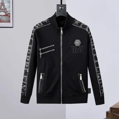 Replica Philipp Plein PP Tracksuits Long Sleeved For Men #1439996 $118.00 USD for Wholesale