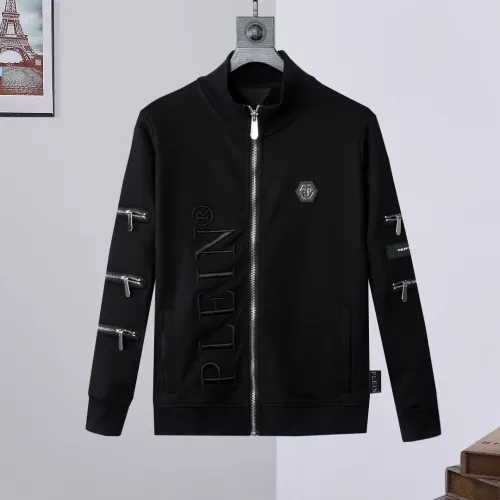 Replica Philipp Plein PP Tracksuits Long Sleeved For Men #1440001 $102.00 USD for Wholesale