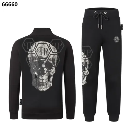 Cheap Philipp Plein PP Tracksuits Long Sleeved For Men #1440011, $$102.00 USD On Philipp Plein PP Tracksuits