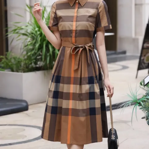 Cheap Burberry Dresses Short Sleeved For Women #1440039, $$85.00 USD On Burberry Dresses