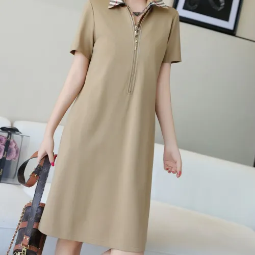 Cheap Burberry Dresses Short Sleeved For Women #1440056, $$85.00 USD On Burberry Dresses