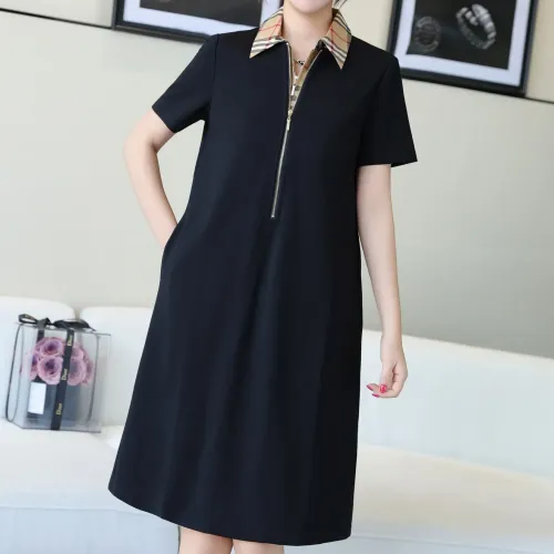 Cheap Burberry Dresses Short Sleeved For Women #1440059, $$85.00 USD On Burberry Dresses