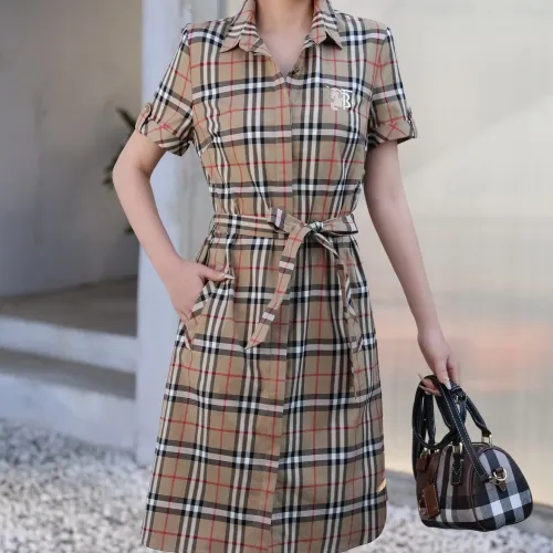 Cheap Burberry Dresses Short Sleeved For Women #1440060, $$85.00 USD On Burberry Dresses