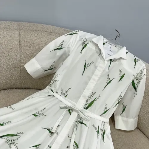 Replica Christian Dior Dresses Short Sleeved For Women #1440062 $88.00 USD for Wholesale