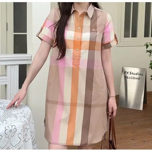 Cheap Burberry Dresses Short Sleeved For Women #1440069, $$85.00 USD On Burberry Dresses
