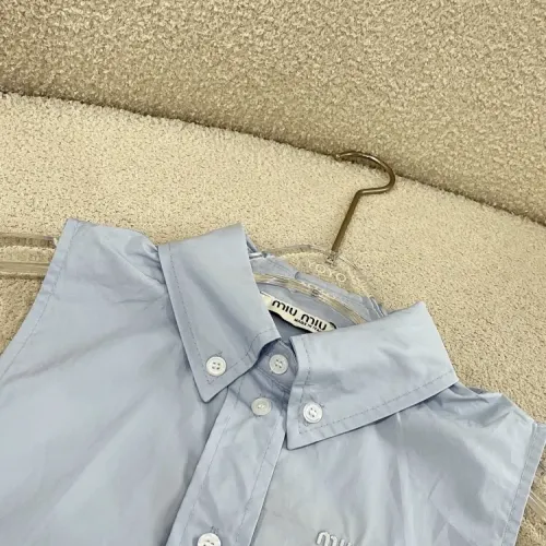 Replica MIU MIU Dresses Sleeveless For Women #1440071 $72.00 USD for Wholesale