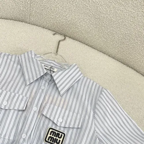 Replica MIU MIU Dresses Short Sleeved For Women #1440073 $80.00 USD for Wholesale