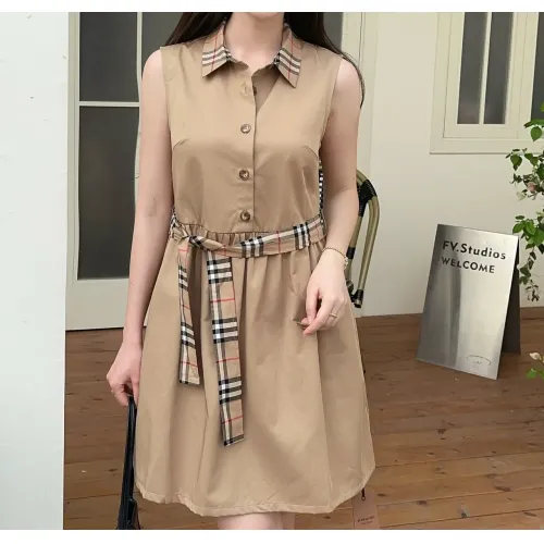 Cheap Burberry Dresses Sleeveless For Women #1440077, $$85.00 USD On Burberry Dresses