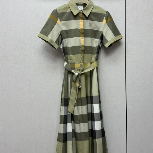 Cheap Burberry Dresses Short Sleeved For Women #1440079, $$85.00 USD On Burberry Dresses
