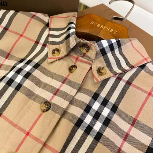 Replica Burberry Dresses Long Sleeved For Women #1440082 $88.00 USD for Wholesale