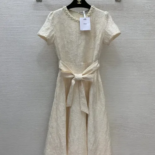 Cheap Christian Dior Dresses Short Sleeved For Women #1440097, $$135.00 USD On Christian Dior Dresses