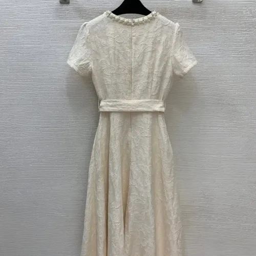 Replica Christian Dior Dresses Short Sleeved For Women #1440097 $135.00 USD for Wholesale