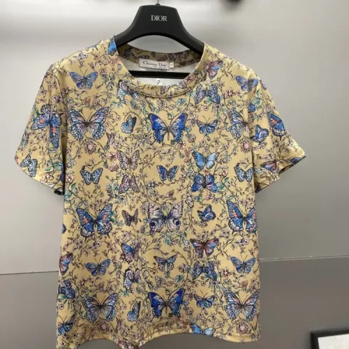 Replica Christian Dior T-Shirts Short Sleeved For Women #1440107 $48.00 USD for Wholesale