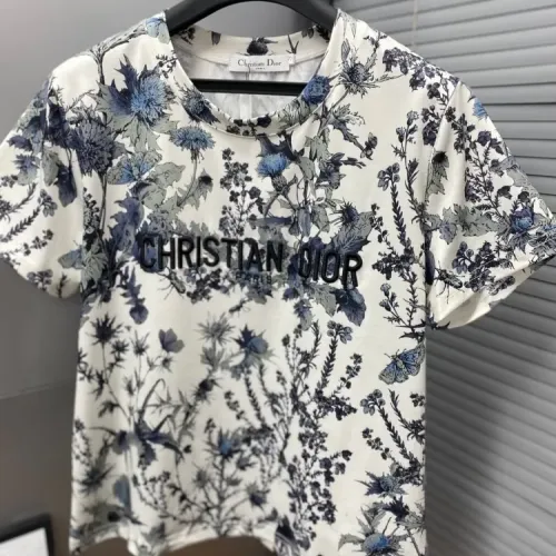 Replica Christian Dior T-Shirts Short Sleeved For Women #1440112 $48.00 USD for Wholesale