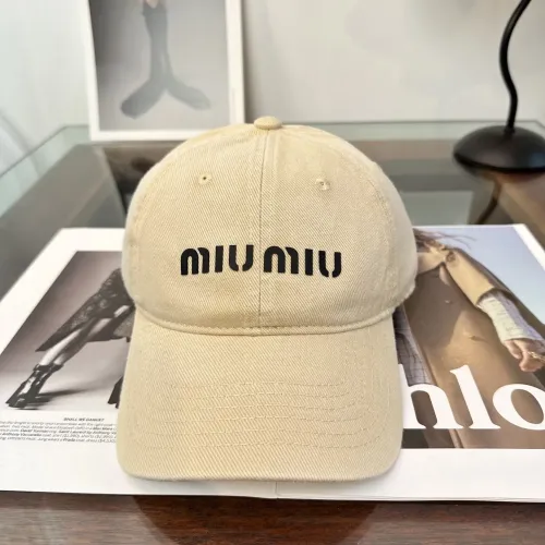 Cheap MIU MIU Caps #1440136, $$25.00 USD On MIU MIU Caps