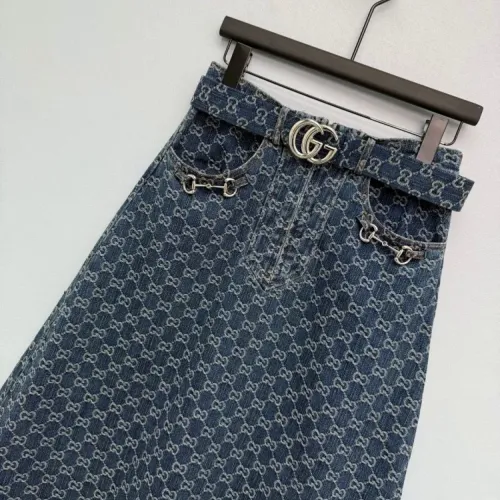 Replica Gucci Midi Skirt For Women #1440166 $118.00 USD for Wholesale