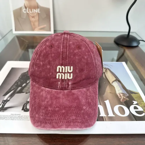 Cheap MIU MIU Caps #1440205, $$27.00 USD On MIU MIU Caps