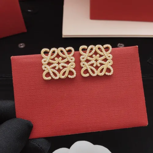 Replica LOEWE Earrings For Women #1440438 $27.00 USD for Wholesale