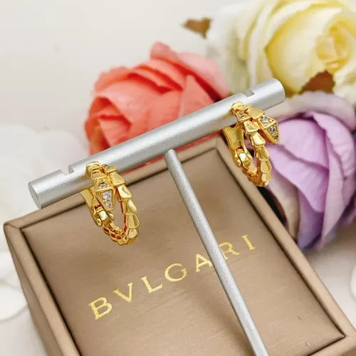 Replica Bvlgari Earrings For Women #1440501 $34.00 USD for Wholesale