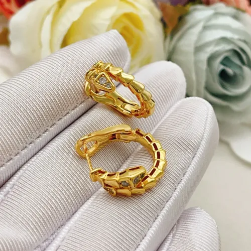 Replica Bvlgari Earrings For Women #1440501 $34.00 USD for Wholesale