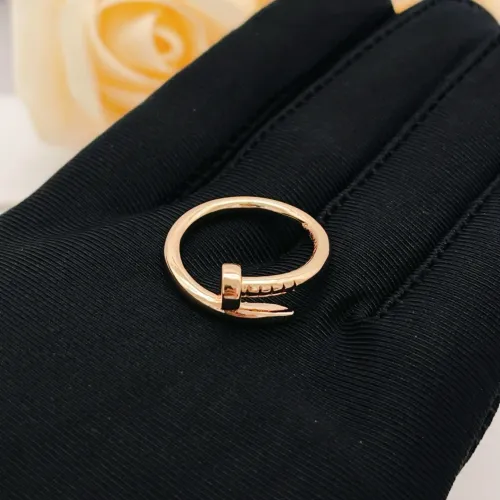 Replica Cartier Rings In Rose Gold #1440525 $25.00 USD for Wholesale