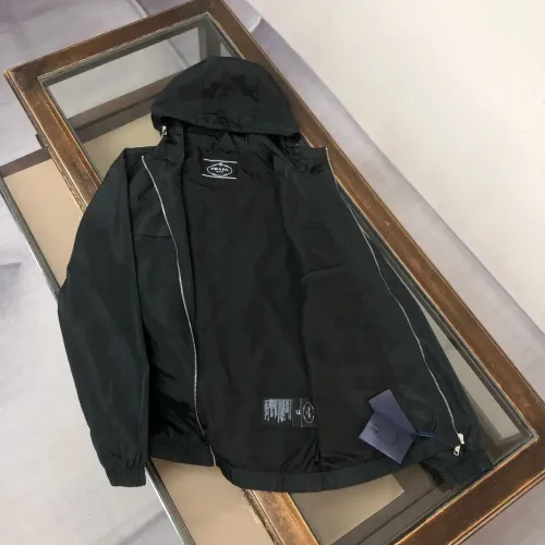 Replica Prada Jackets Long Sleeved For Men #1440566 $105.00 USD for Wholesale