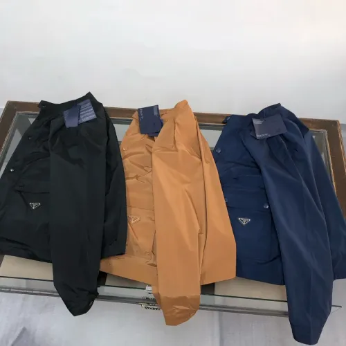Replica Prada Jackets Long Sleeved For Men #1440571 $100.00 USD for Wholesale