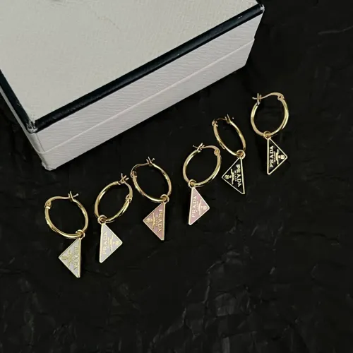 Replica Prada Earrings For Women #1440576 $36.00 USD for Wholesale