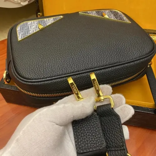 Replica Fendi AAA Man Messenger Bags #1440603 $88.00 USD for Wholesale