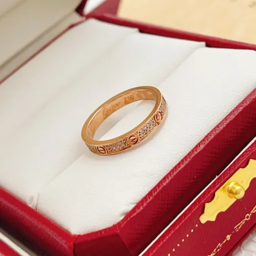 Replica Cartier Rings In Rose Gold For Women #1440609 $34.00 USD for Wholesale