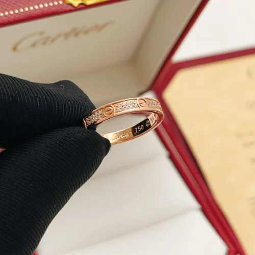 Replica Cartier Rings In Rose Gold For Women #1440609 $34.00 USD for Wholesale
