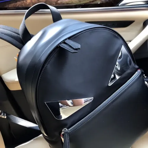 Replica Fendi AAA Man Backpacks #1440614 $102.00 USD for Wholesale