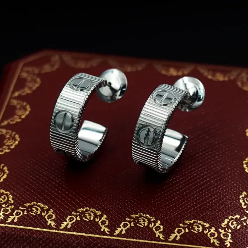 Replica Cartier Earrings For Women #1440623 $25.00 USD for Wholesale