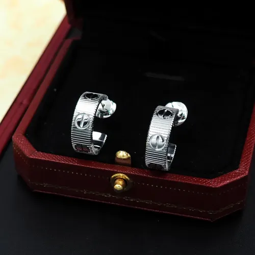 Replica Cartier Earrings For Women #1440623 $25.00 USD for Wholesale