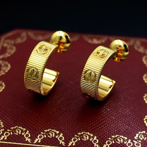 Replica Cartier Earrings For Women #1440626 $25.00 USD for Wholesale