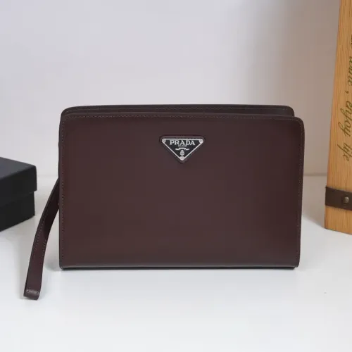Cheap Prada AAA Man Pouches #1440645, $$96.00 USD On Prada AAA Man Wallets