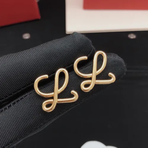 Replica LOEWE Earrings For Women #1440700 $25.00 USD for Wholesale