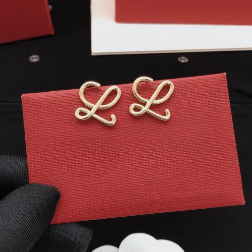 Replica LOEWE Earrings For Women #1440700 $25.00 USD for Wholesale