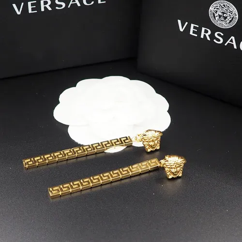 Replica Versace Earrings For Women #1440717 $25.00 USD for Wholesale