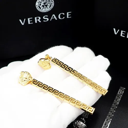 Replica Versace Earrings For Women #1440717 $25.00 USD for Wholesale