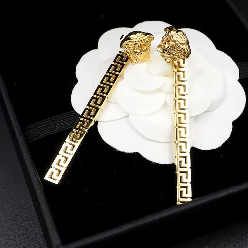 Replica Versace Earrings For Women #1440717 $25.00 USD for Wholesale