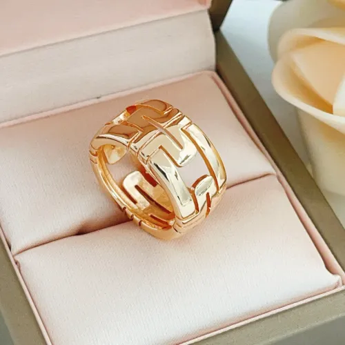 Replica Bvlgari Rings In Rose Gold #1440772 $27.00 USD for Wholesale