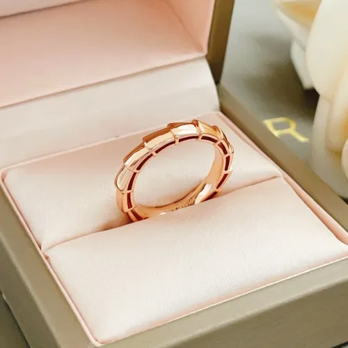 Replica Bvlgari Rings In Rose Gold #1440778 $29.00 USD for Wholesale