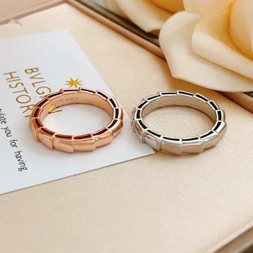 Replica Bvlgari Rings In Rose Gold #1440778 $29.00 USD for Wholesale