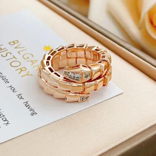 Cheap Bvlgari Rings In Rose Gold #1440782, $$32.00 USD On Bvlgari Rings