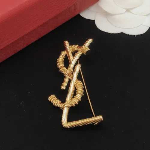Replica Yves Saint Laurent Brooches For Women #1440901 $27.00 USD for Wholesale