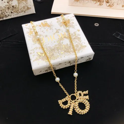 Replica Christian Dior Necklaces #1441018 $29.00 USD for Wholesale