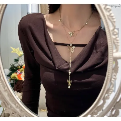 Replica Christian Dior Necklaces For Women #1441036 $32.00 USD for Wholesale